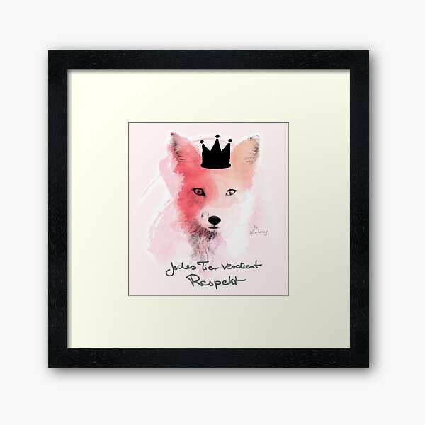 Fox Framed Art Print