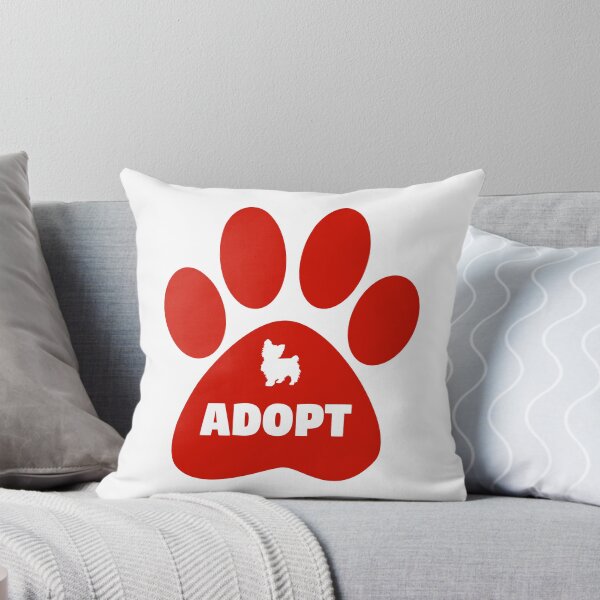 Item preview, Cute Pets Paw Cat Dog Adopt Red designed and sold by livianasgifts.