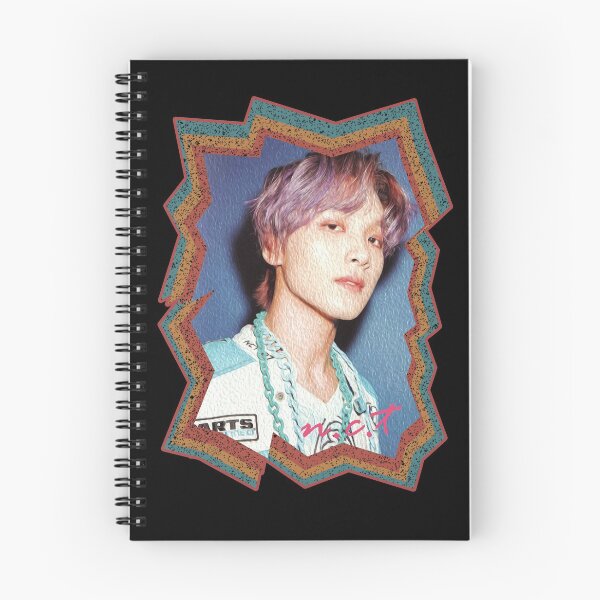 Item preview, Lee Donghyuck NCT Haechan Korean Kpop Retro Color Oil Paint Design designed and sold by Piosenka Art.