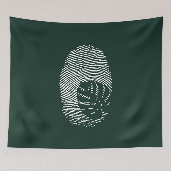Item preview, Monstera Fingerprint Funny Houseplant Lover designed and sold by goodspy.