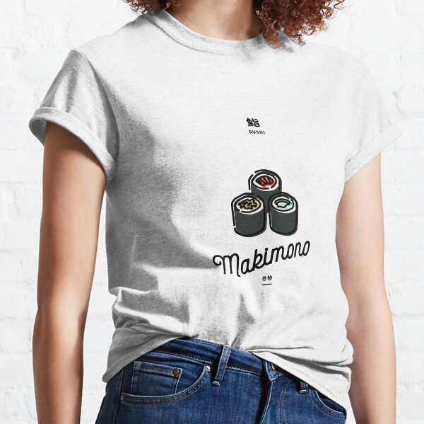 Simple SUSHI | Makimono sushiroll Classic T-Shirt