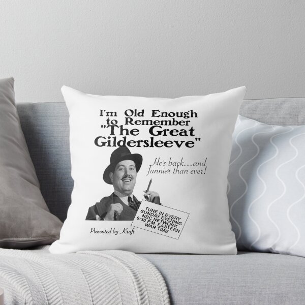 Item preview, OLD ENOUGH TO REMEMBER THE GREAT GILDERSLEEVE (OTR) designed and sold by CalliopeSt.