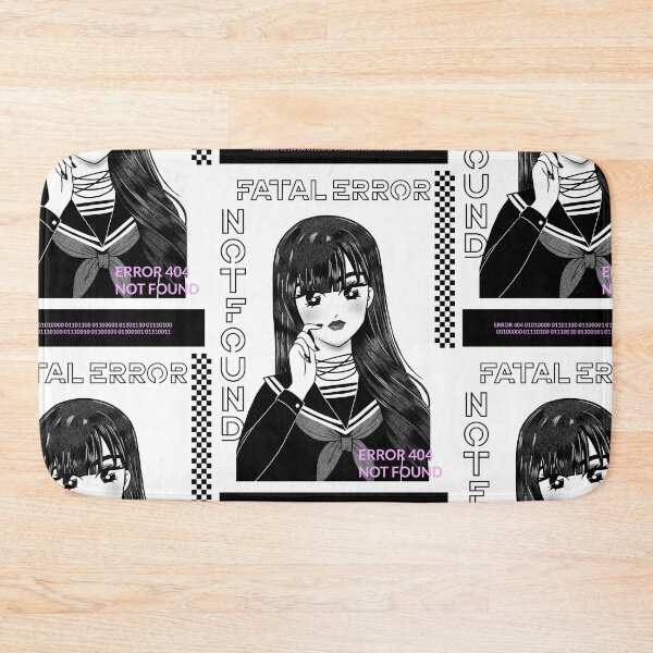 Item preview, Anime Female Character - Fatal Error designed and sold by AnimeClothing4.