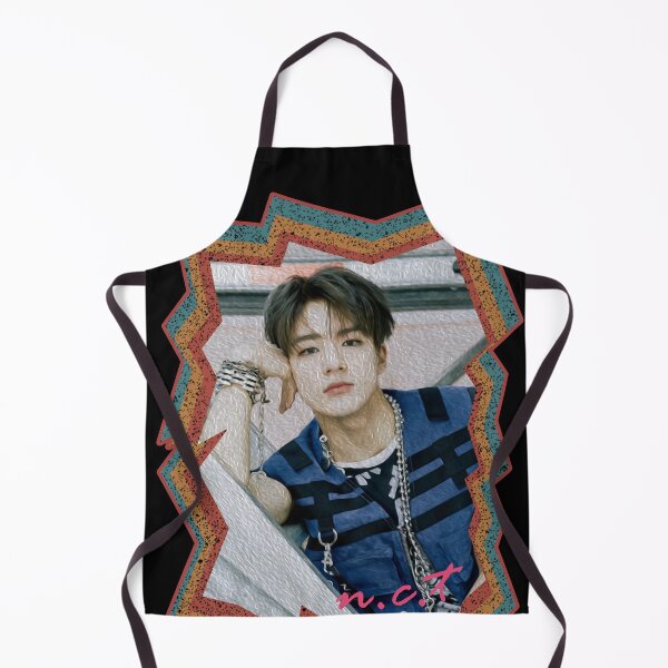 Item preview, Lee Jeno NCT Jeno Korean Kpop Retro Color Oil Paint Design designed and sold by Piosenka Art.
