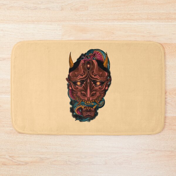 Item preview, Japanese Hannya Mask and Snake designed and sold by Xandz.