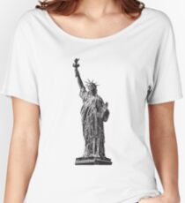 Lady Liberty Women's Relaxed Fit T-Shirt