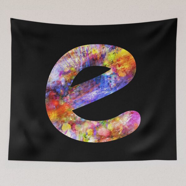 Item preview, Letter e Lower Case Alphabet Colorful e Gift designed and sold by Shariss.