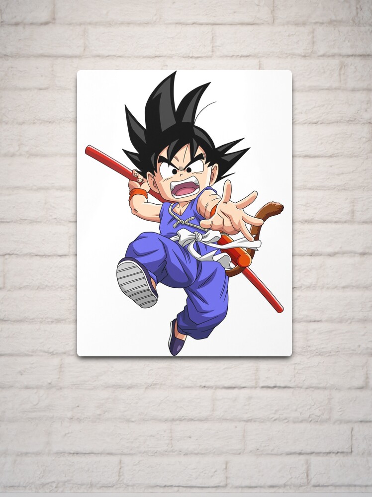 Dragon Ball Z Son Goku and Shenron Metal Print for Sale by JulyArt9