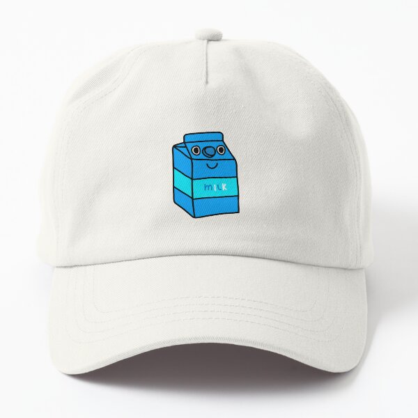 happy milk doodle Dad Hat