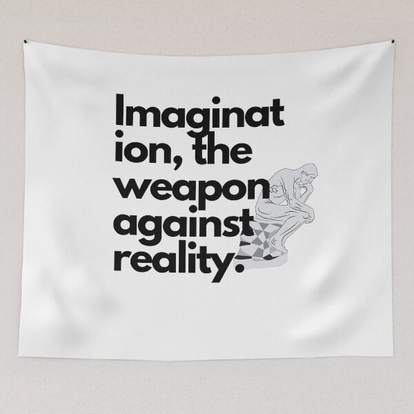 Item preview, Imagination is the only weapon in the war against reality designed and sold by Odunsy.