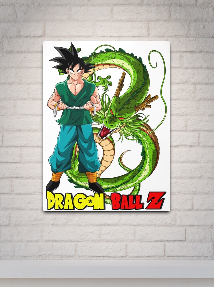 Dragon Ball Z Son Goku and Shenron Metal Print for Sale by JulyArt9