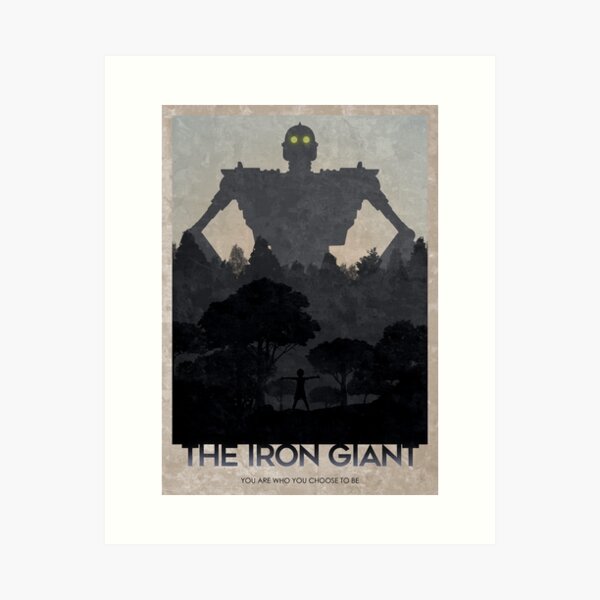 Iron Giant Art Print