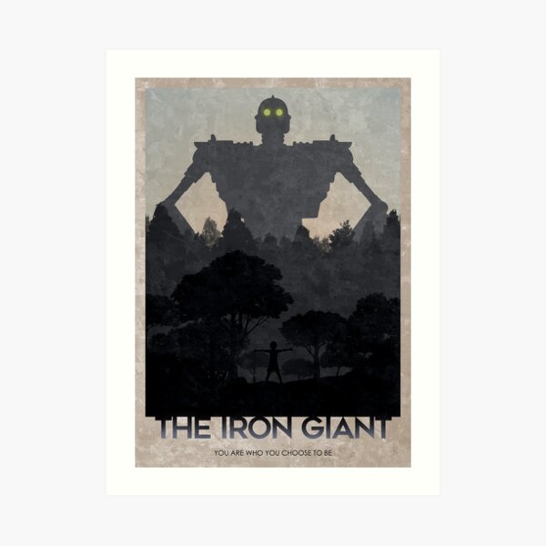 Iron Giant Art Print