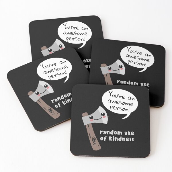 Item preview, Random Axe Of Kindness Cute Axe Pun Saying You're An Awesome Person! designed and sold by Wholesome-Art.