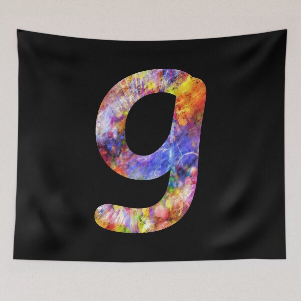 Item preview, Letter g Lower Case Alphabet Colorful g Gift designed and sold by Shariss.