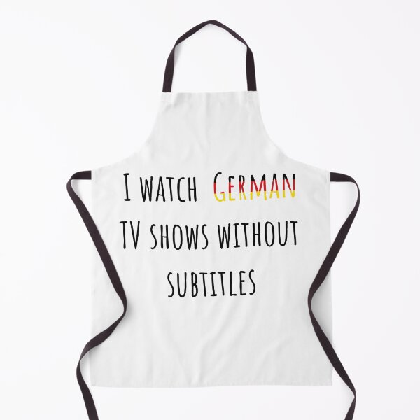 Item preview, I watch German TV shows without subtitles designed and sold by AnnaRuz.