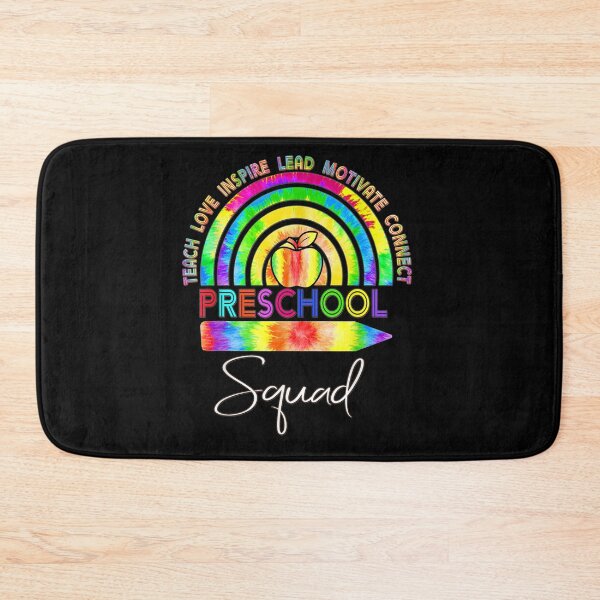 Item preview, PreSchool Teacher Squad Tie Dye Rainbow designed and sold by kossbus91.