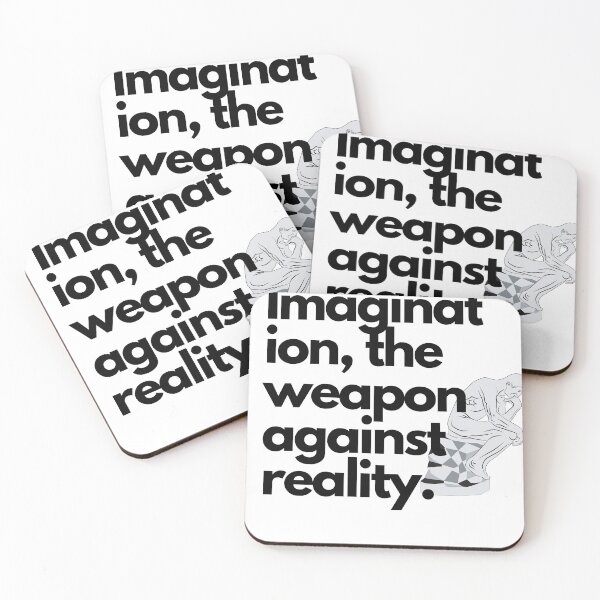 Item preview, Imagination is the only weapon in the war against reality designed and sold by Odunsy.