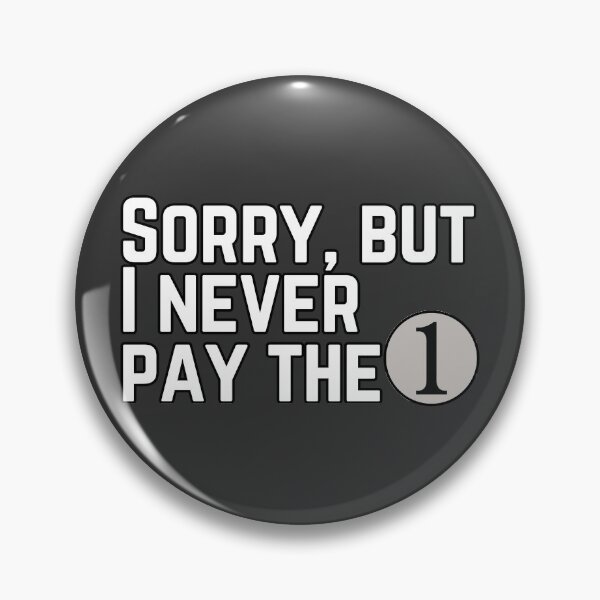 Item preview, I never pay the 1 for Rhystic Study | MTG humor designed and sold by thanksgeek.