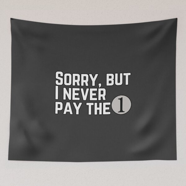 Item preview, I never pay the 1 for Rhystic Study | MTG humor designed and sold by thanksgeek.