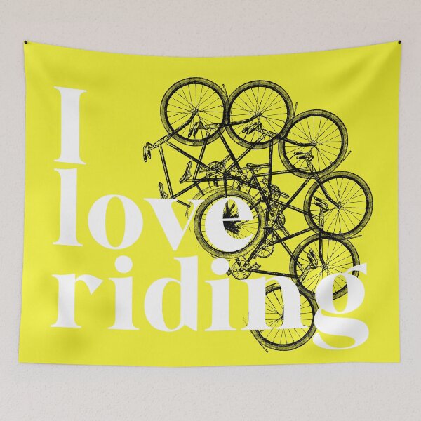 Item preview, I love riding. designed and sold by MuggyandMo.