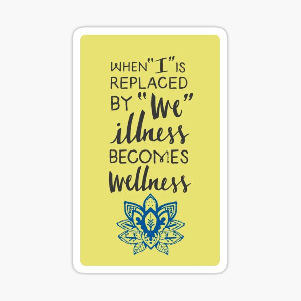 Wellness Sticker