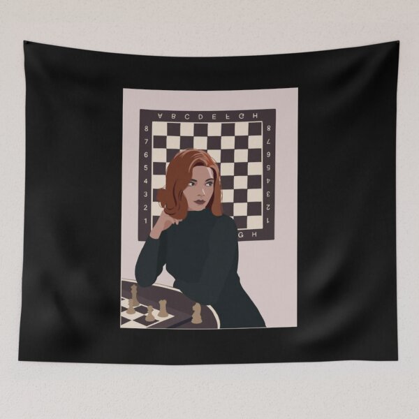 Item preview, My Favorite People The Queens Gambit Beth Harmon Portrait Gift Halloween designed and sold by Dario  Vuković.