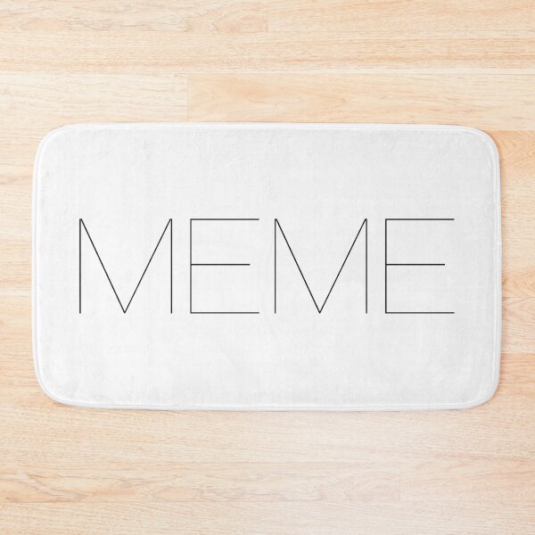 Item preview, "Meme" | Modern Word Lettering Design designed and sold by BunchOfWords.