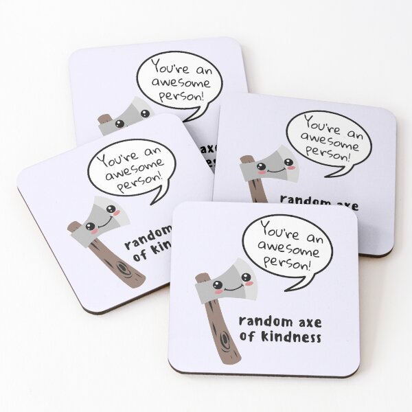 Item preview, Random Axe Of Kindness Cute Axe Pun Saying You're An Awesome Person! designed and sold by Wholesome-Art.