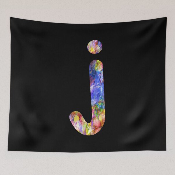 Item preview, Letter j Lower Case Alphabet Colorful j Gift designed and sold by Shariss.