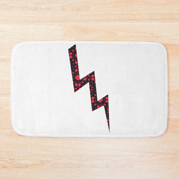 Item preview, Black and Red Patterned Lightning designed and sold by 9N20.