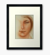 Fantasy Sketch Framed Print
