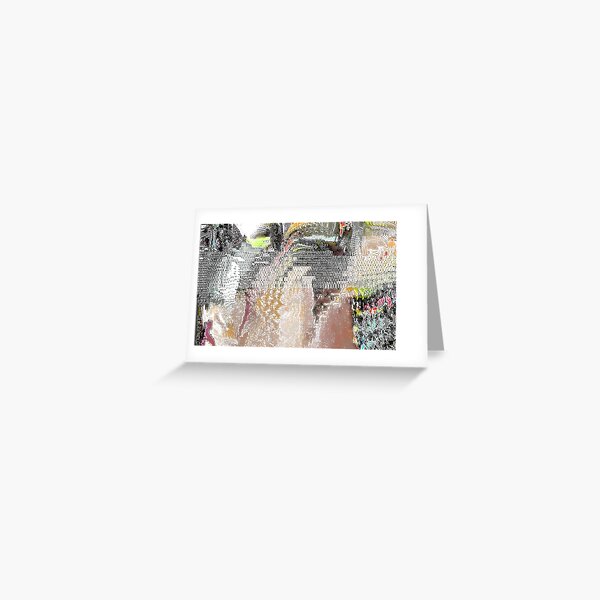 Video Glitch 1 Greeting Card