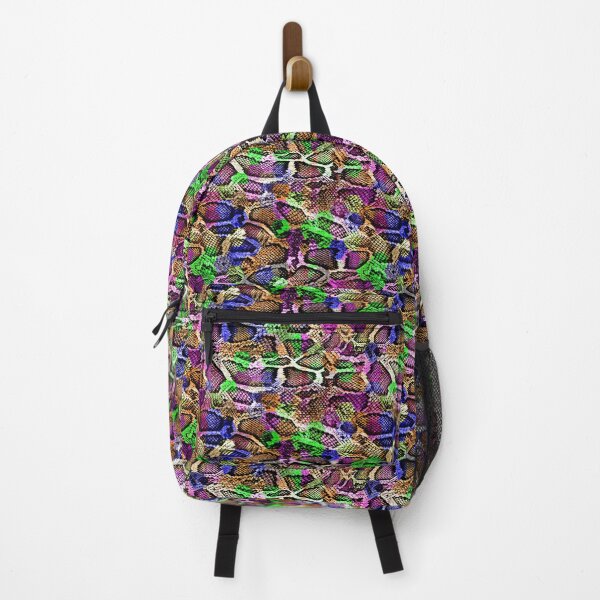 Item preview, Rainbow snakeskin pattern designed and sold by NatureArtUK.