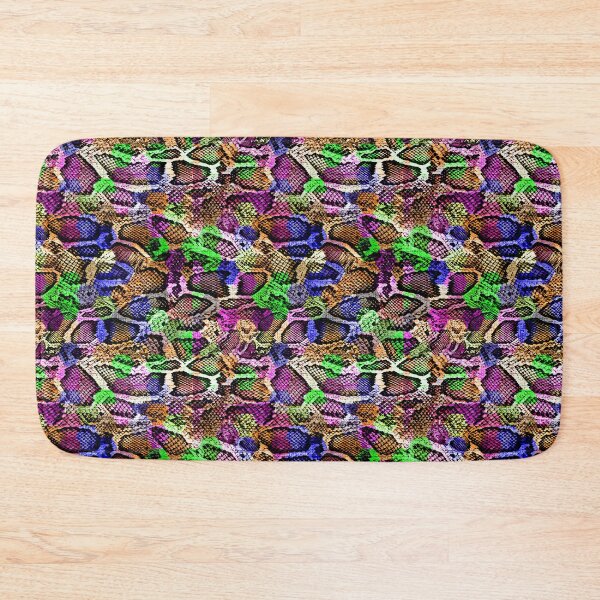 Item preview, Rainbow snakeskin pattern designed and sold by NatureArtUK.