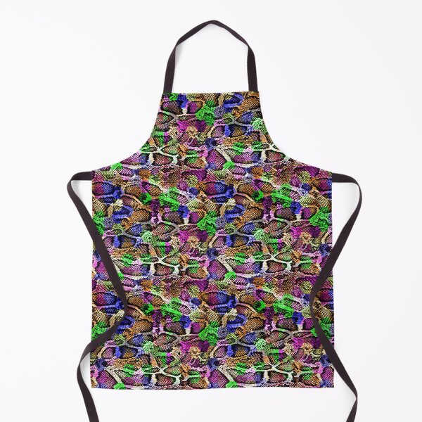 Item preview, Rainbow snakeskin pattern designed and sold by NatureArtUK.