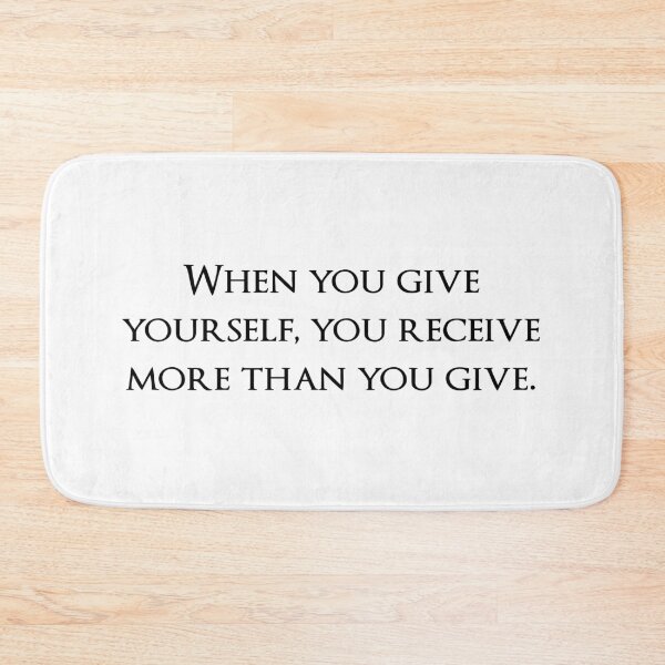 Item preview, When you give yourself, you receive more than you give. Quotes store designed and sold by QuotesStore-2.