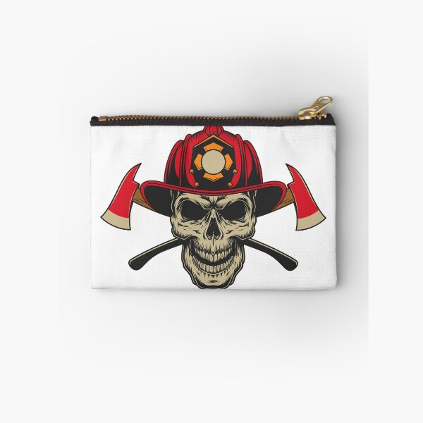 Item preview, Skull Firefighter - RED designed and sold by artorno.