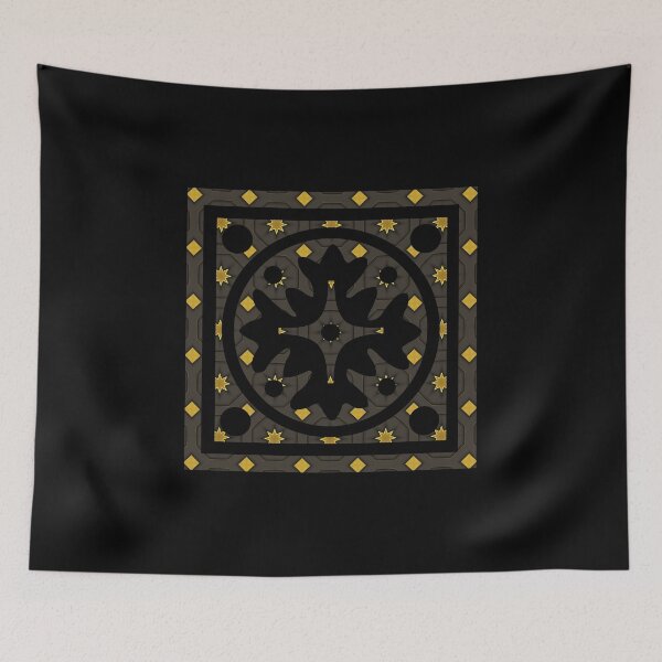 Item preview, Patterned Square Ornament designed and sold by 9N20.