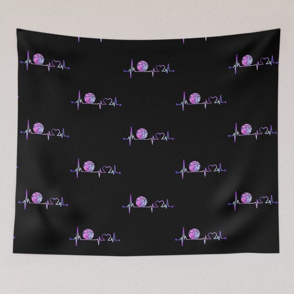 Item preview, BASKETBALL HEARTBEAT GALAXY designed and sold by tinydreams10.
