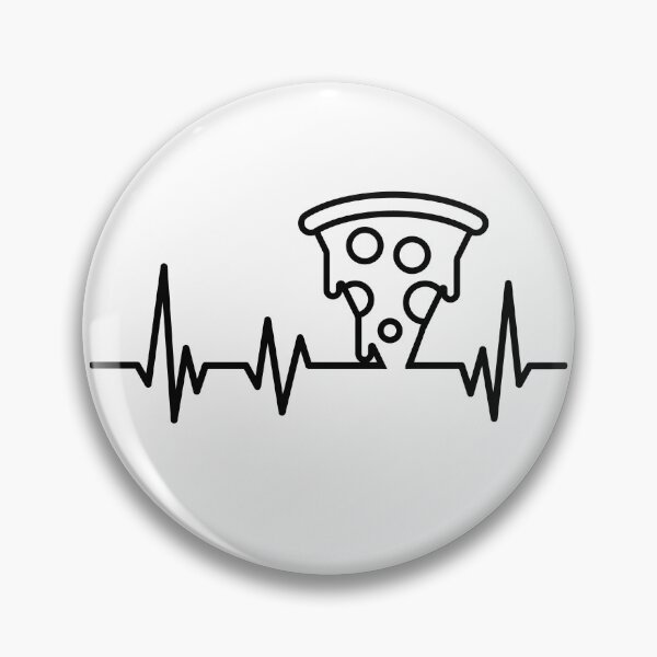 Item preview, Pizza Lover Pizza Heatbeat Pizza Lifeline designed and sold by Uncommon Tee.