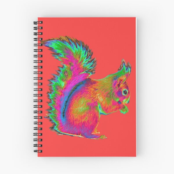 Item preview, Rainbow Red Squirrel designed and sold by glenshee.