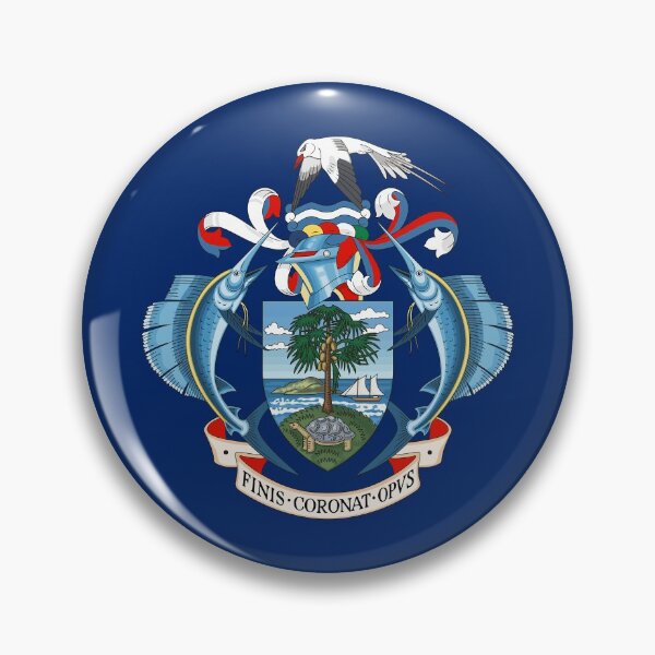 Item preview, Seychelles Flag Gifts, Masks, Stickers & Products (GF) designed and sold by mpodger.