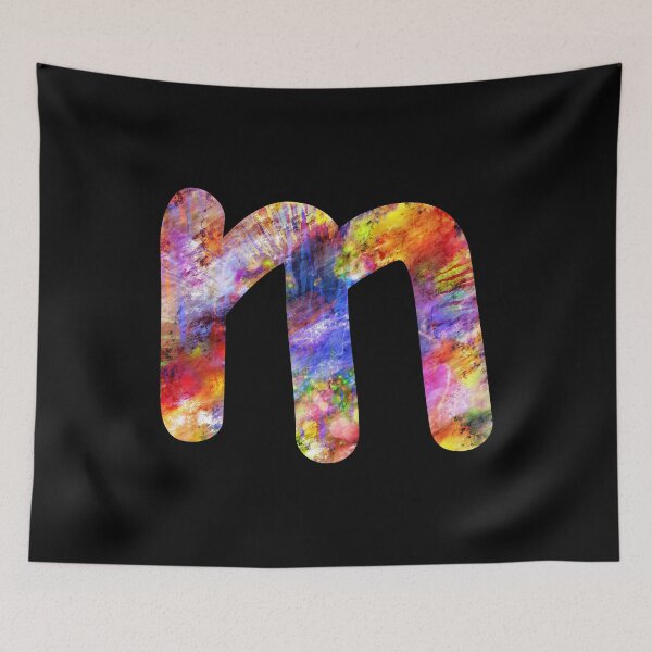 Item preview, Letter m Lower Case Alphabet Colorful m Gift designed and sold by Shariss.