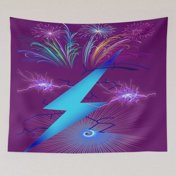 Item preview, electric storm designed and sold by Karine Dupras.