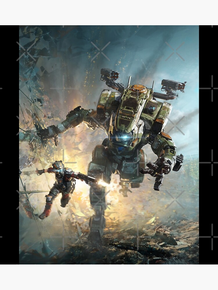 Titanfall 2 Northstar Fan Art Poster Titan Gamer Art 