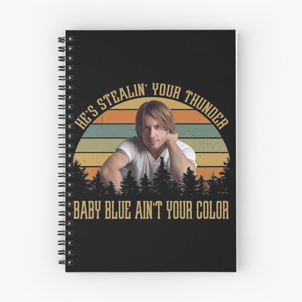Item preview, He's Stealin' Your Thunder Baby Blue Ain't Your Color Vintage designed and sold by buchtovarene.