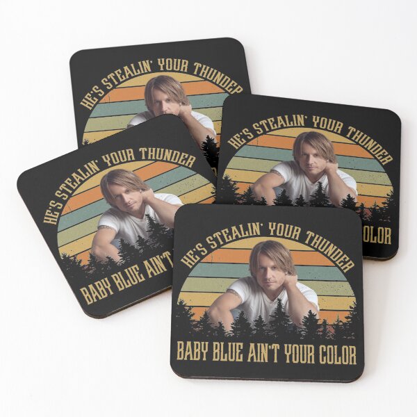 Item preview, He's Stealin' Your Thunder Baby Blue Ain't Your Color Vintage designed and sold by buchtovarene.