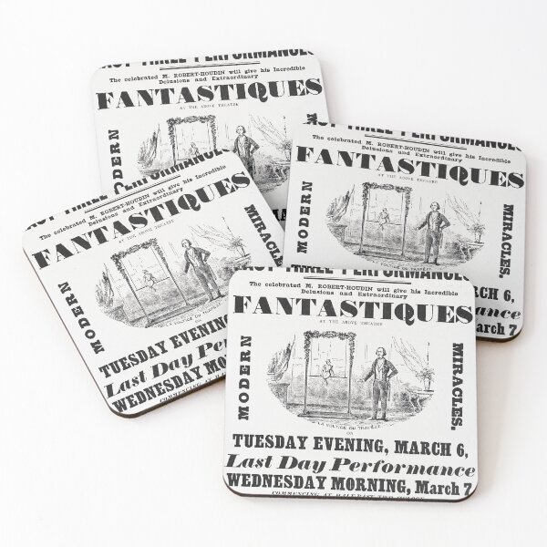 Item preview, Robert Houdin Fantastiques poster designed and sold by Vintage Designs +.