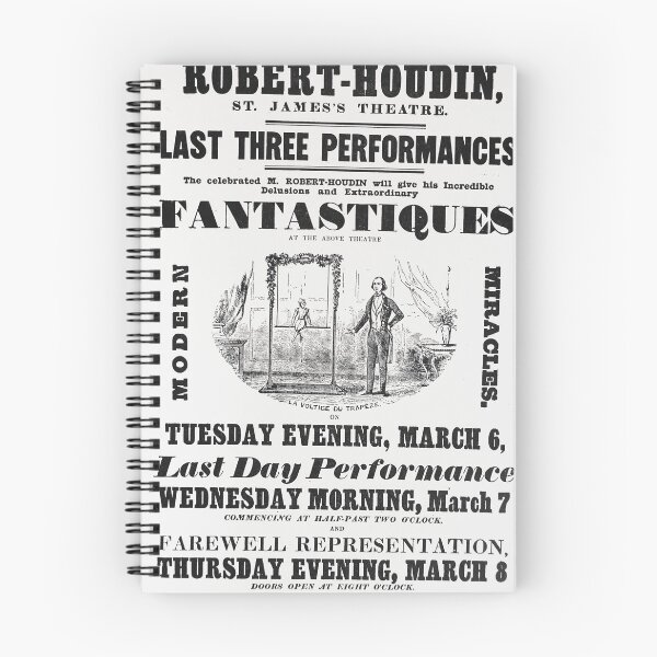 Item preview, Robert Houdin Fantastiques poster designed and sold by Vintage Designs +.